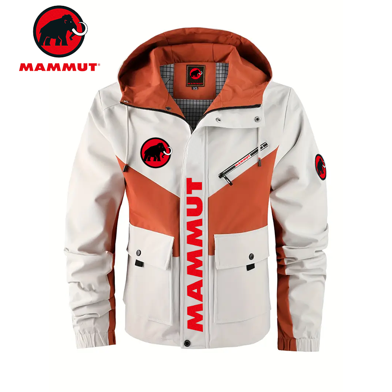 Férfi vízálló és szélálló MAMMUT® szigetelt kapucnis kabát