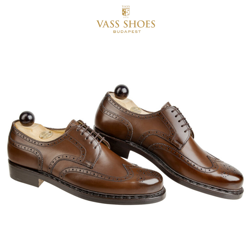 VASS® Budapest * BP kézzel varrott borjúbőr cipő