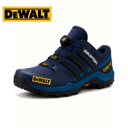 Kényelmes, vízálló férfi munka- és túrabakancsok a DEWALT-tól és a Salomon®-tól