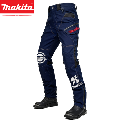 MAKITA® Új Vízálló és Szélálló Férfi Munkanadrág (Két Darabos Csomag)