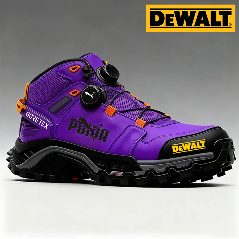 A PUMA® és DEWALT férfi munkacipők vízállóak és átszúrásállóak.