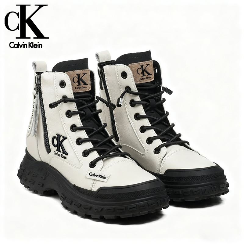 Dámské zateplené zimní boty Calvin Klein® 2025 pohodlné, neklouzavé každodenní boty