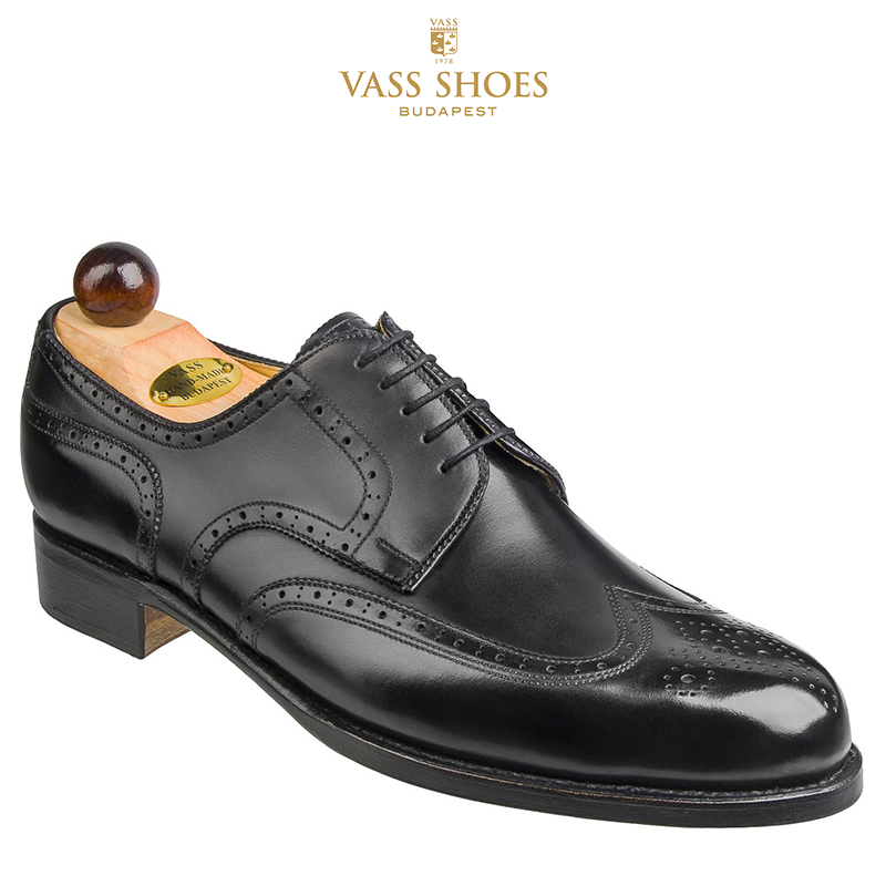 VASS® Budapest kézzel varrott borjúbőr cipő