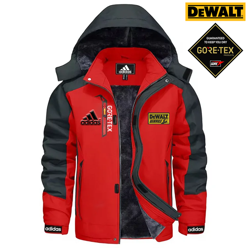 Adidas® Ciepłe, wodoodporne i wiatroszczelne kurtki zimowe męskie mark