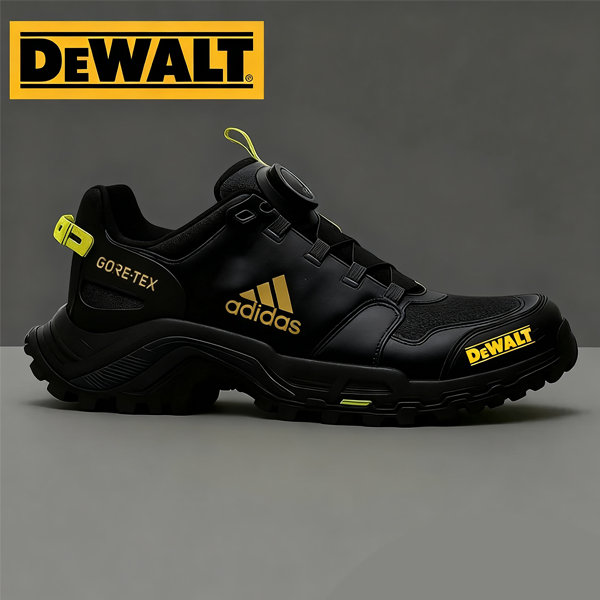 Az Adidas® és a DEWALT vízálló és védő férficipői ideálisak szabadtéri és szabadidős tevékenységekhez.