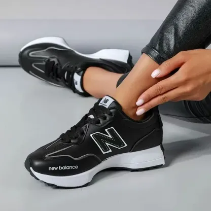 New Balance® Új, stílusos női ortopéd cipő vastag, csúszásgátló talppal.