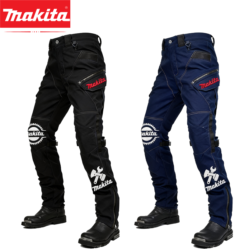 MAKITA® Új Vízálló és Szélálló Férfi Munkanadrág (Két Darabos Csomag)