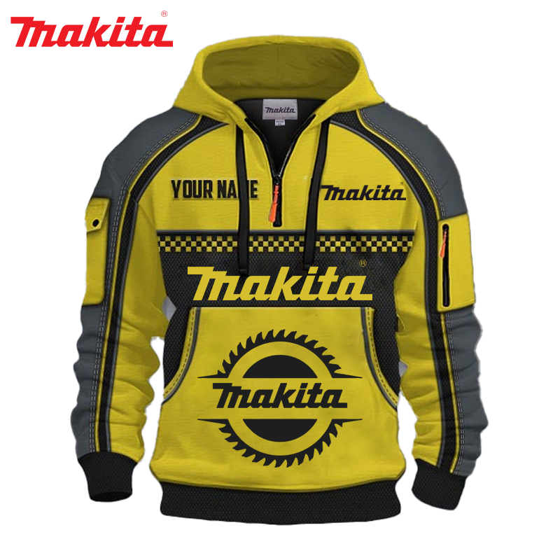 MAKITA® 2025 új, lezser sportkapucnis pulóver, limitált kiadás