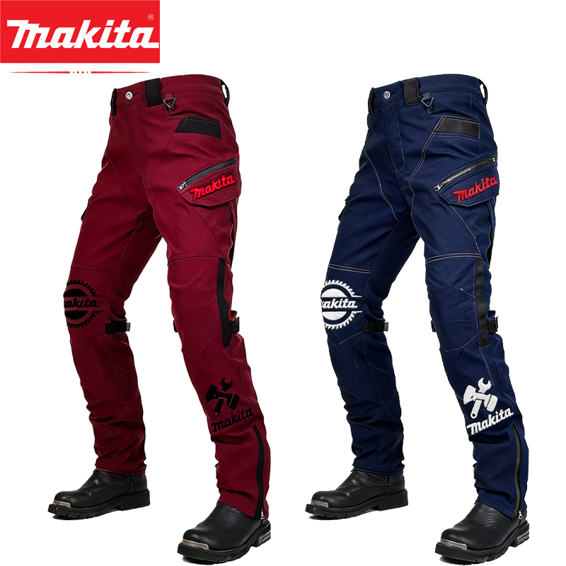 MAKITA® Új Vízálló és Szélálló Férfi Munkanadrág (Két Darabos Csomag)