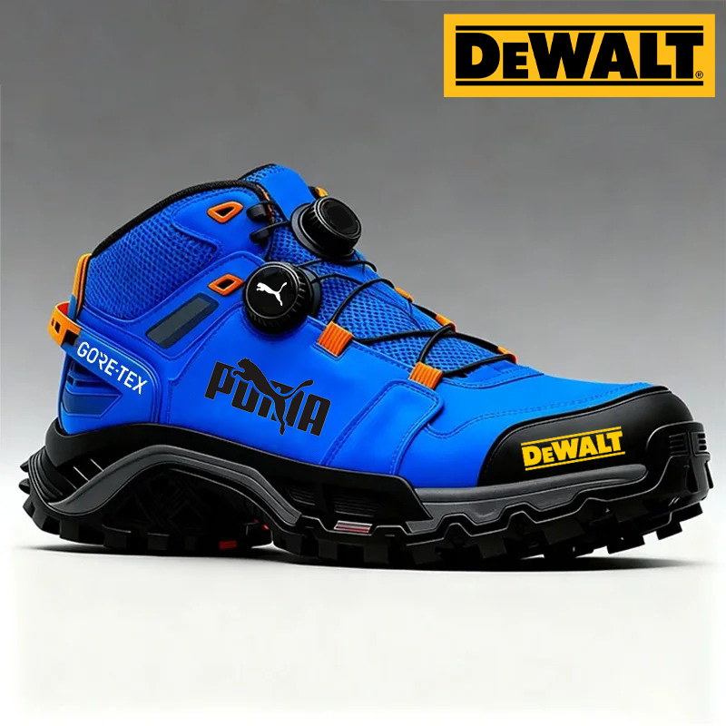 A PUMA® és DEWALT férfi munkacipők vízállóak és átszúrásállóak.