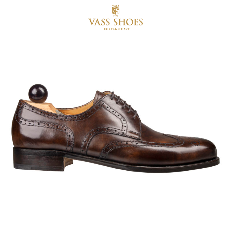 VASS® Budapest kézzel varrott borjúbőr cipő
