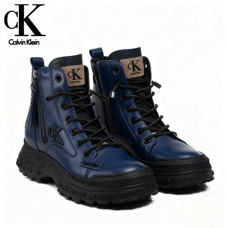 Dámské zateplené zimní boty Calvin Klein® 2025 pohodlné, neklouzavé každodenní boty