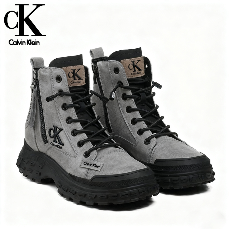 Női bélelt téli csizma Calvin Klein® 2025 kényelmes, csúszásmentes mindennapi cipő