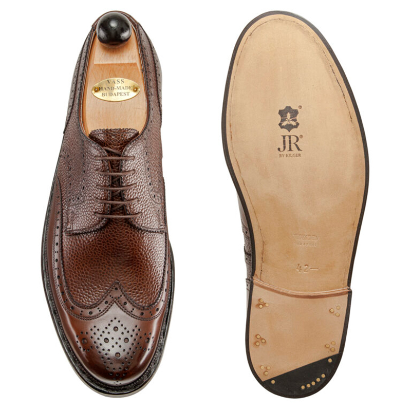 VASS® Budapest * BP kézzel varrott borjúbőr cipő