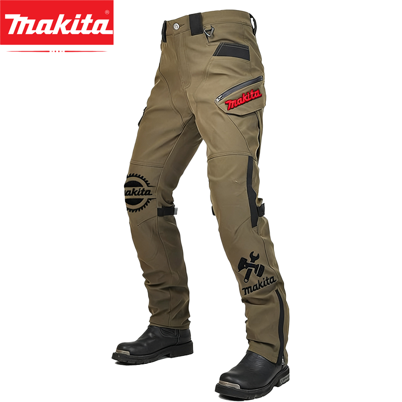 MAKITA® Új Vízálló és Szélálló Férfi Munkanadrág (Két Darabos Csomag)