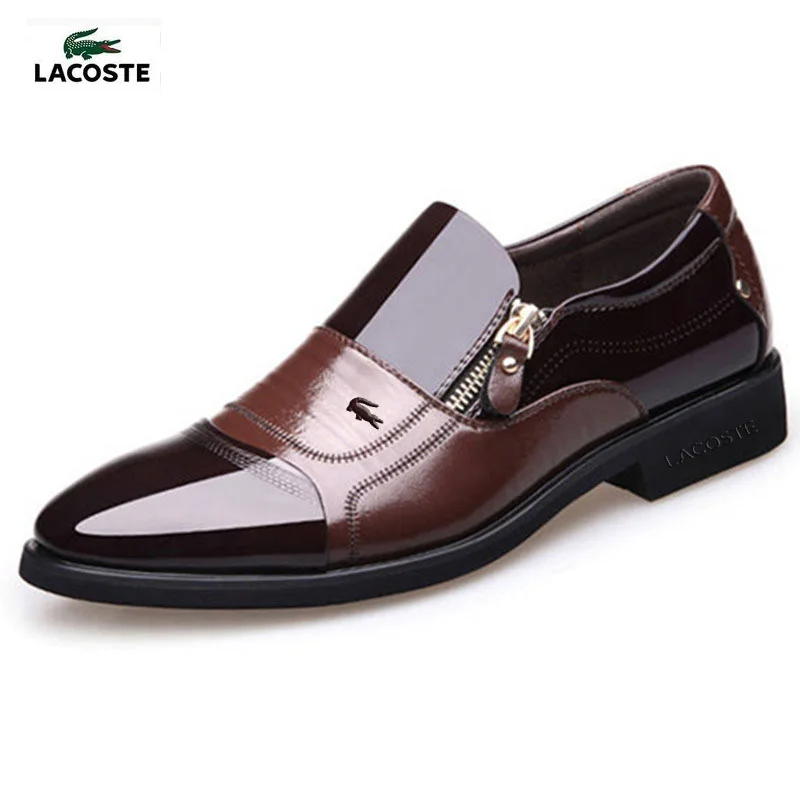 Nagy méretű, kézzel varrott üzleti alkalmi bőrcipő