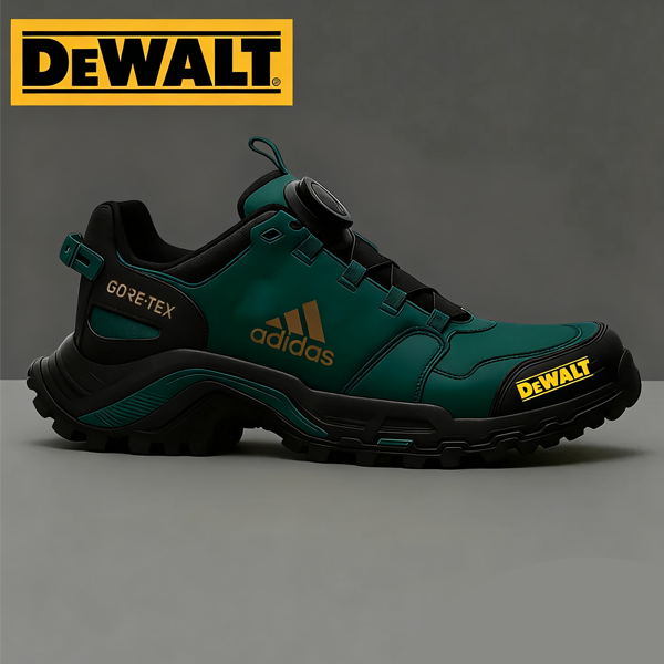 Az Adidas® és a DEWALT vízálló és védő férficipői ideálisak szabadtéri és szabadidős tevékenységekhez.