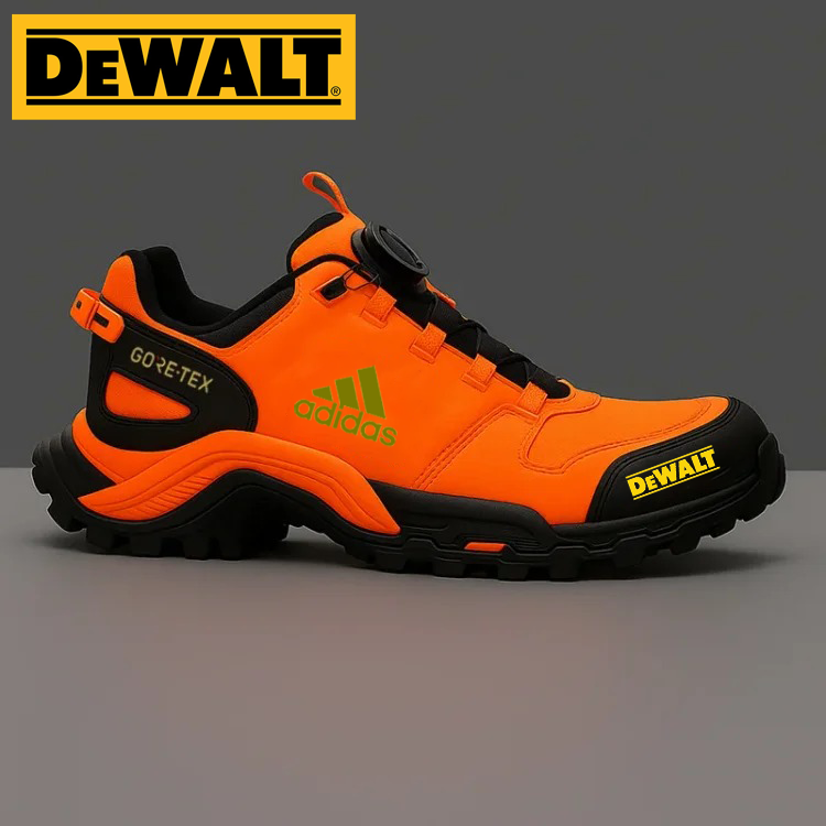 Az Adidas® és a DEWALT vízálló és védő férficipői ideálisak szabadtéri és szabadidős tevékenységekhez.