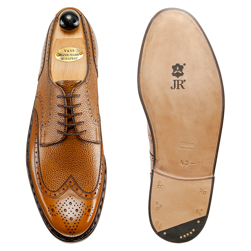 VASS® Budapest * BP kézzel varrott borjúbőr cipő