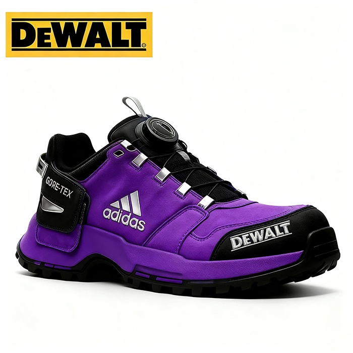 Az Adidas® és a DEWALT vízálló és védő férfi lábbelii ideálisak szabadtéri sportokhoz és szabadidős tevékenységekhez.