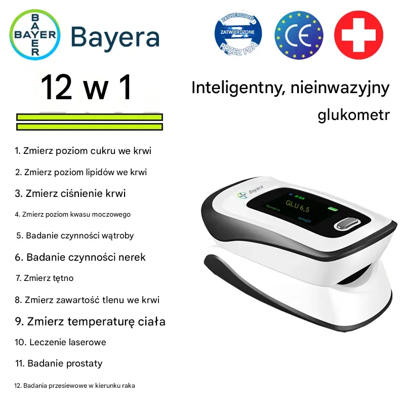 【12 az 1-ben】A Bayer legújabb non-invazív intelligens vércukormérője