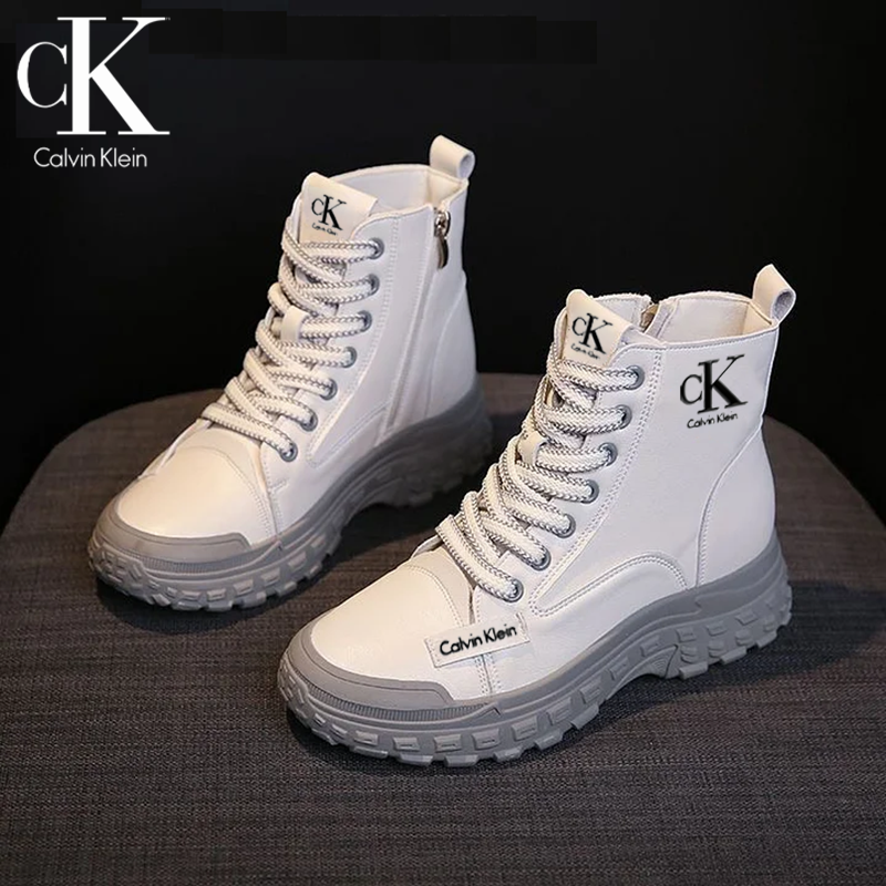 Női bélelt téli csizma Calvin Klein® 2025 kényelmes, csúszásmentes mindennapi cipő