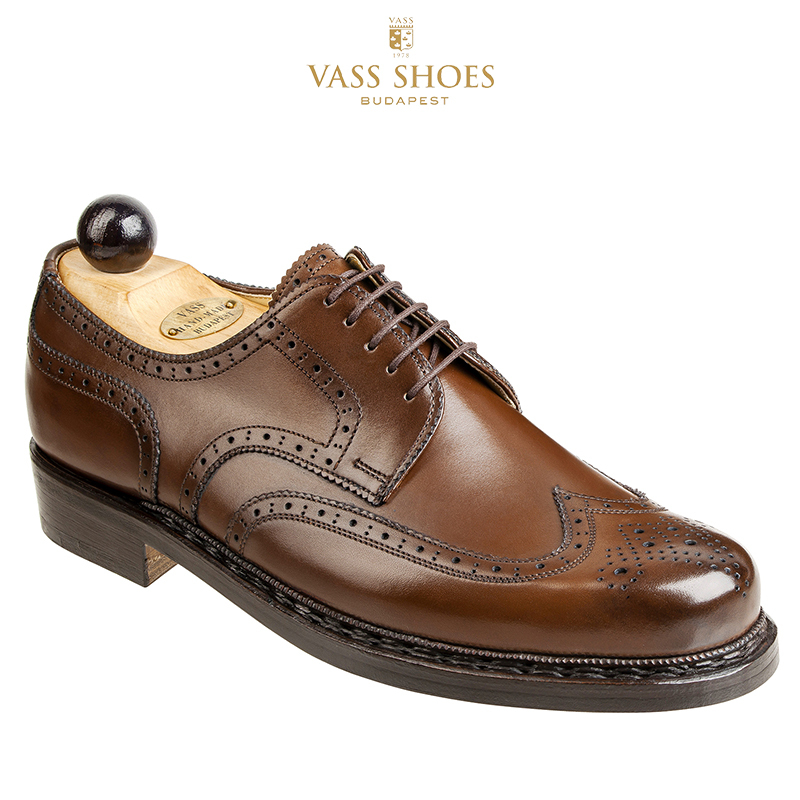VASS® Budapest * BP kézzel varrott borjúbőr cipő