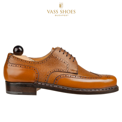 VASS® Budapest * BP kézzel varrott borjúbőr cipő