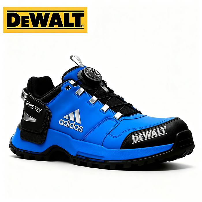 Az Adidas® és a DEWALT vízálló és védő férfi lábbelii ideálisak szabadtéri sportokhoz és szabadidős tevékenységekhez.