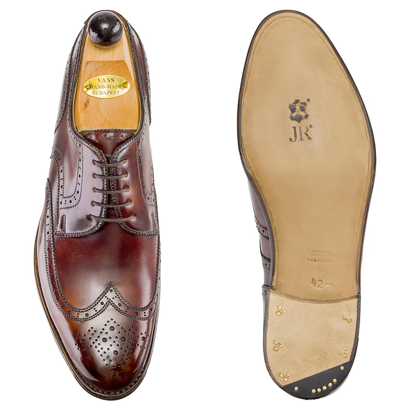VASS® Budapest kézzel varrott borjúbőr cipő