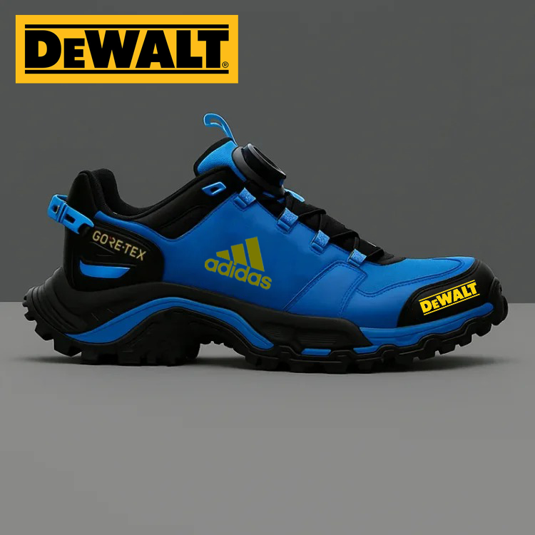 Az Adidas® és a DEWALT vízálló és védő férficipői ideálisak szabadtéri és szabadidős tevékenységekhez.