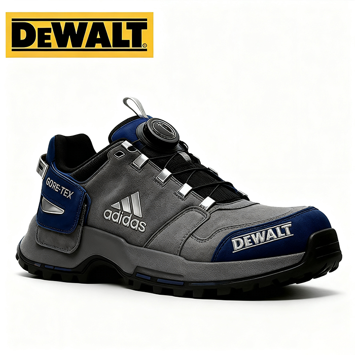 Az Adidas® és a DEWALT vízálló és védő férfi lábbelii ideálisak szabadtéri sportokhoz és szabadidős tevékenységekhez.