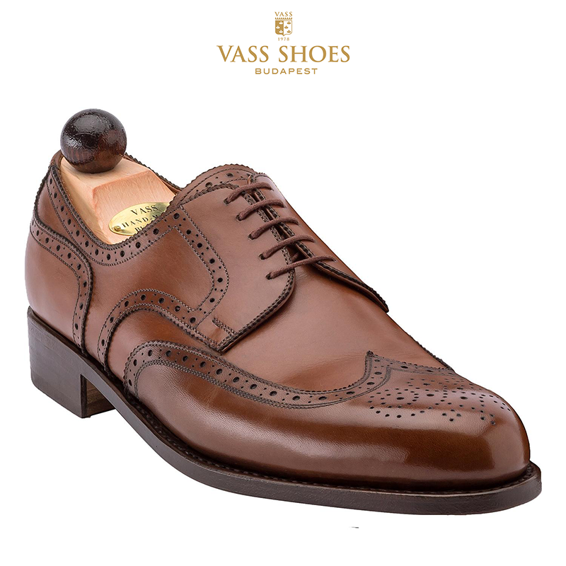 VASS® Budapest kézzel varrott borjúbőr cipő