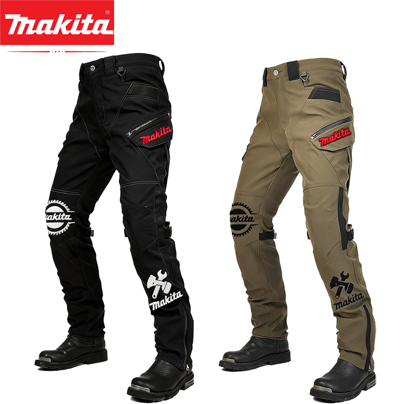 MAKITA® Új Vízálló és Szélálló Férfi Munkanadrág (Két Darabos Csomag)