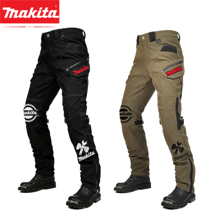 MAKITA® Új Vízálló és Szélálló Férfi Munkanadrág (Két Darabos Csomag)