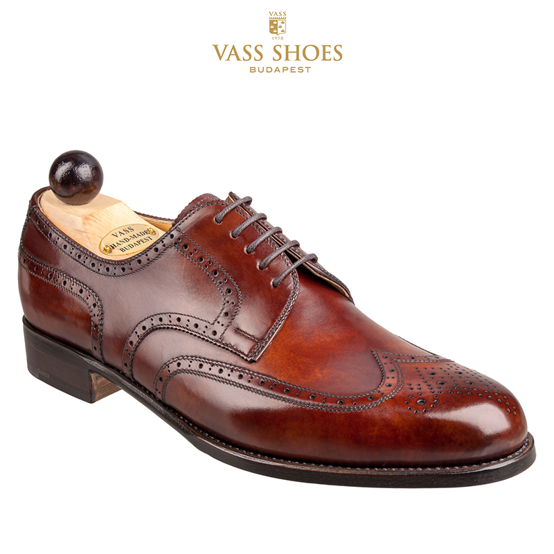 VASS® Budapest kézzel varrott borjúbőr cipő