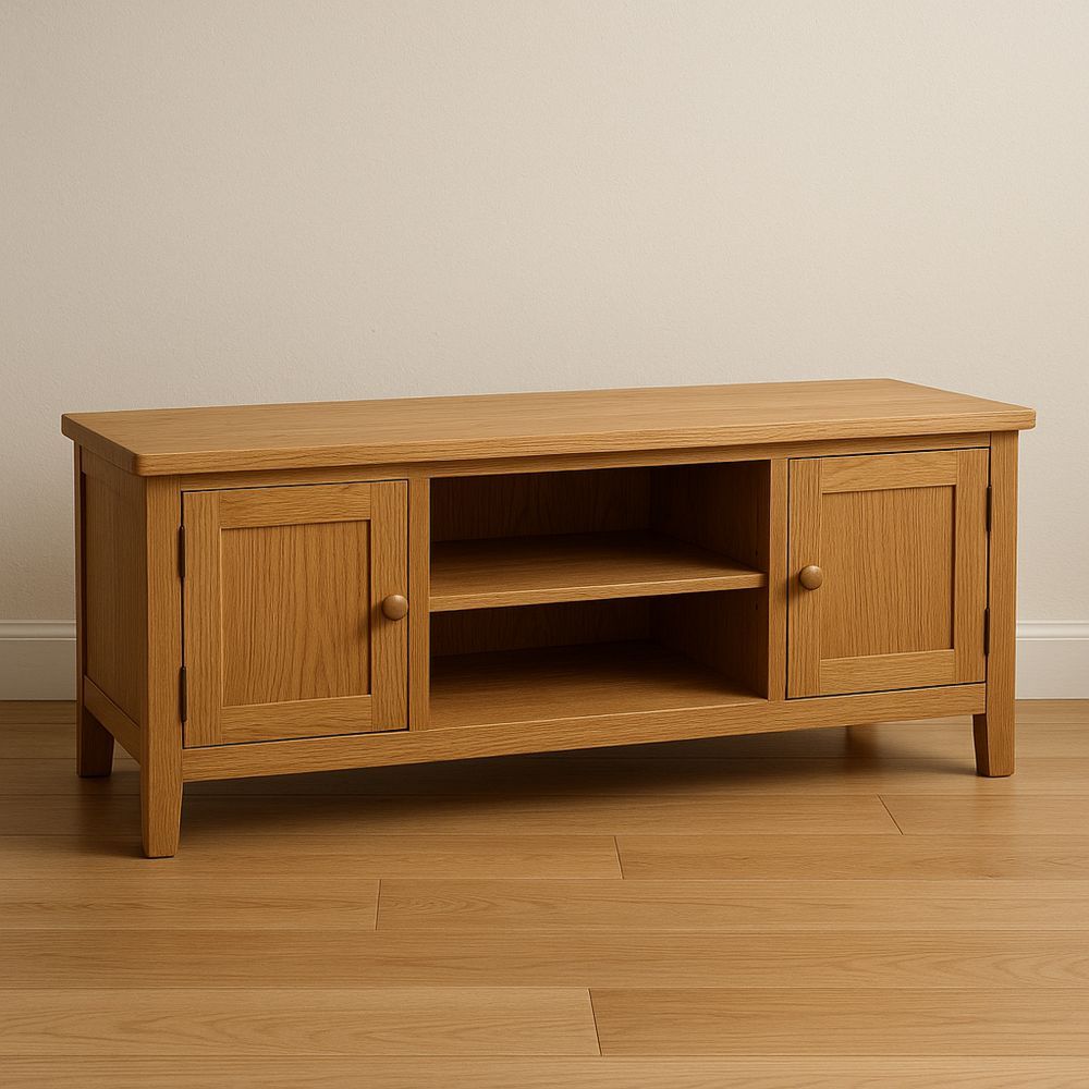 Tamminen TV-taso, 2 ovea ja 1 hylly-Pureauroravital