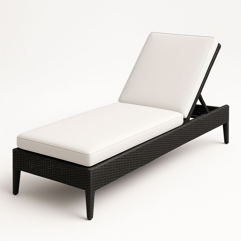 Aurinkotuoli polyrottinkia säädettävä teräksisellä rungolla-Pureauroravital