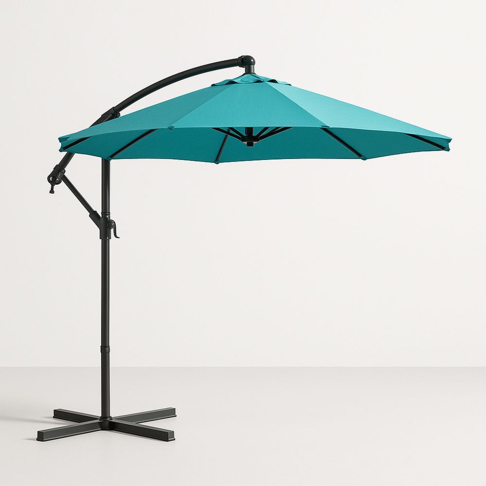 Alumiini Turkoosi Aurinkovarjo 3m-Pureauroravital