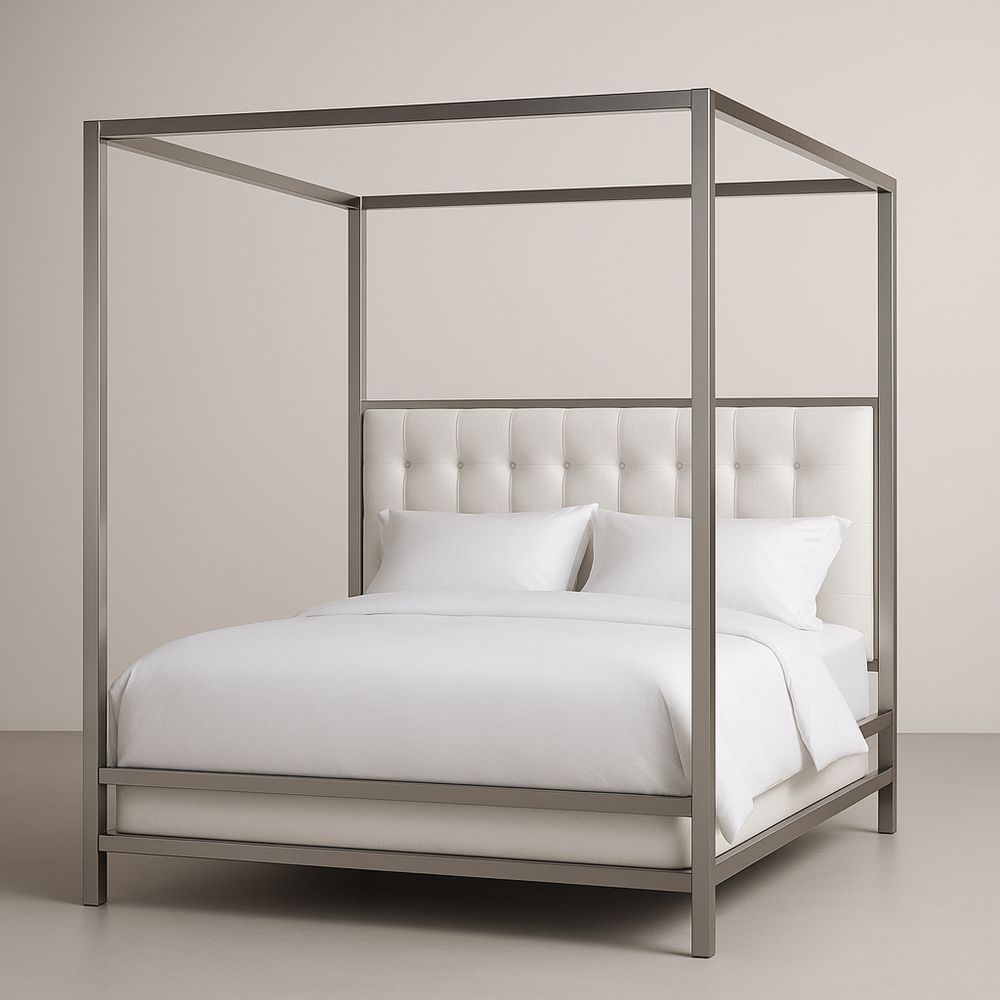 Metallinen katossänky puuvillapehmusteella 200x160x210 cm-Pureauroravital