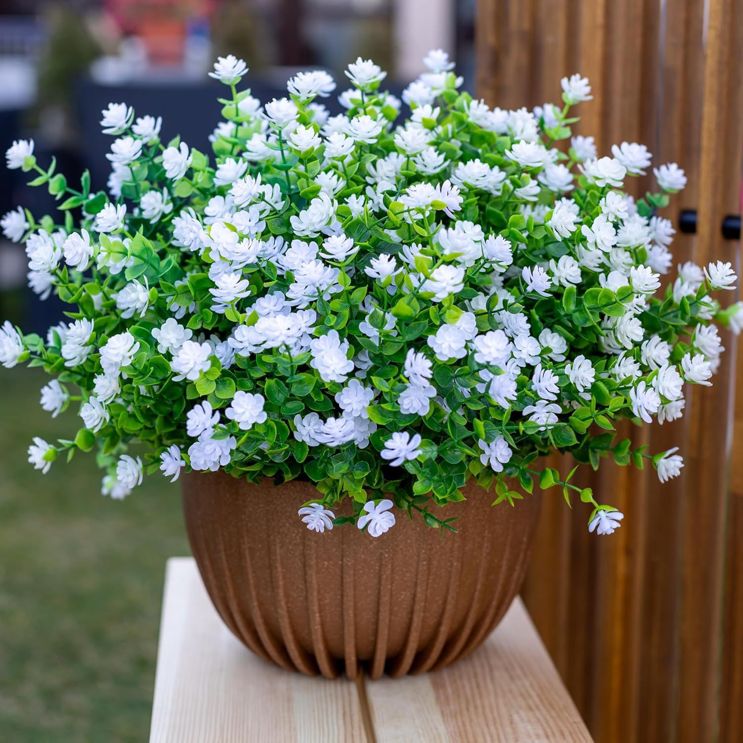 Eucalyptus & Camellia Bouquet Artificial Flower