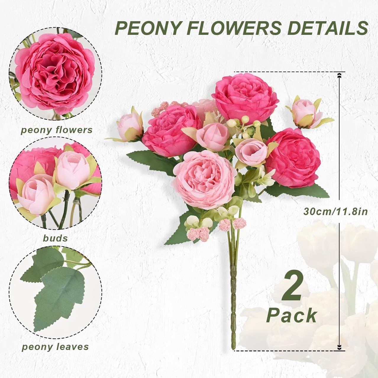 Peony Artificial Flowers