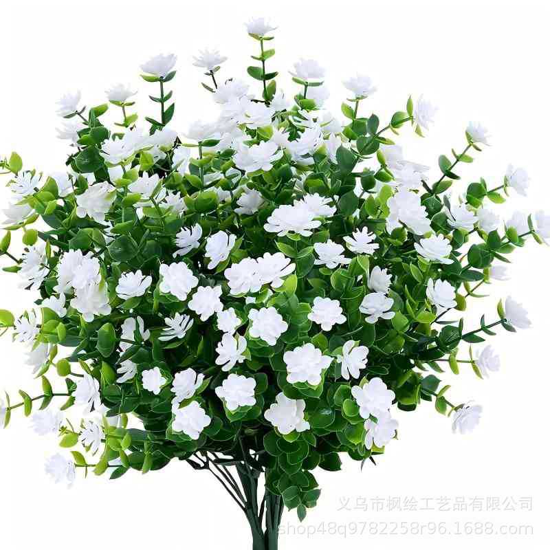 Eucalyptus & Camellia Bouquet Artificial Flower