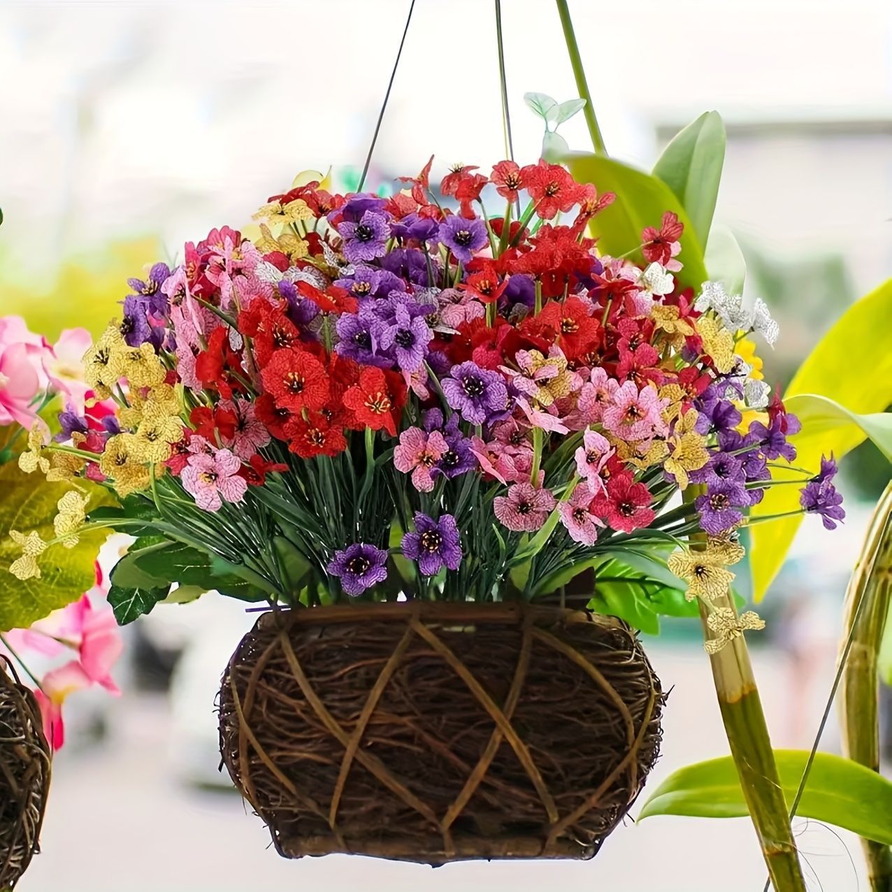 Violet Artificial Flowers