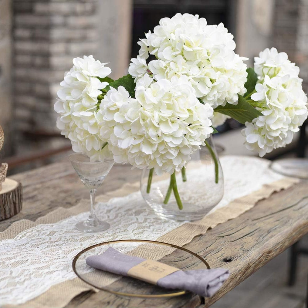 10PCS Hydrangea Artificial Flower