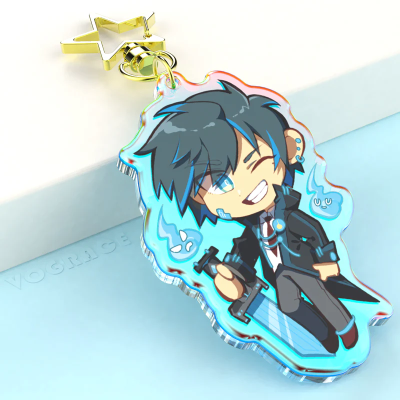Rainbow Acrylic Charms