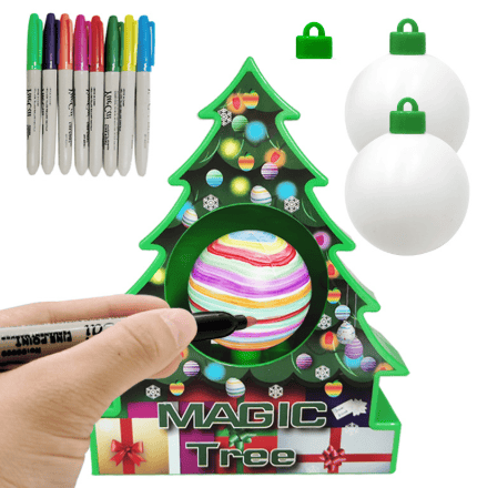 🎄The Treemendous Christmas Tree Ornament Decorating Kit - Holiday Arts and Crafts Activity for Kids