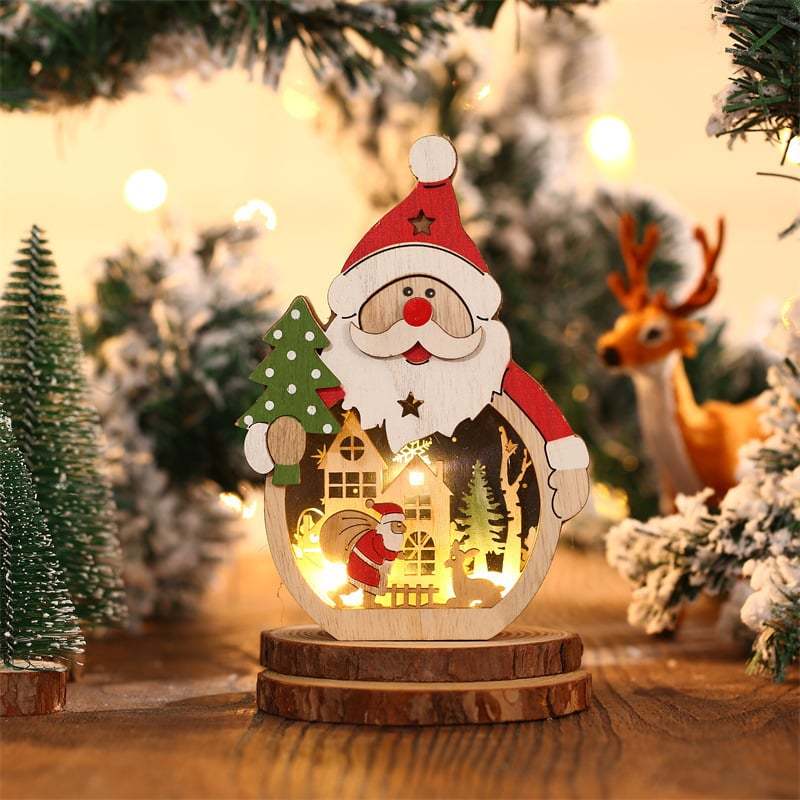 🎅Christmas Snowman & Santa Claus Night Light Decorations Indoor for H