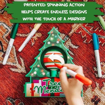 🎄The Treemendous Christmas Tree Ornament Decorating Kit - Holiday Arts and Crafts Activity for Kids