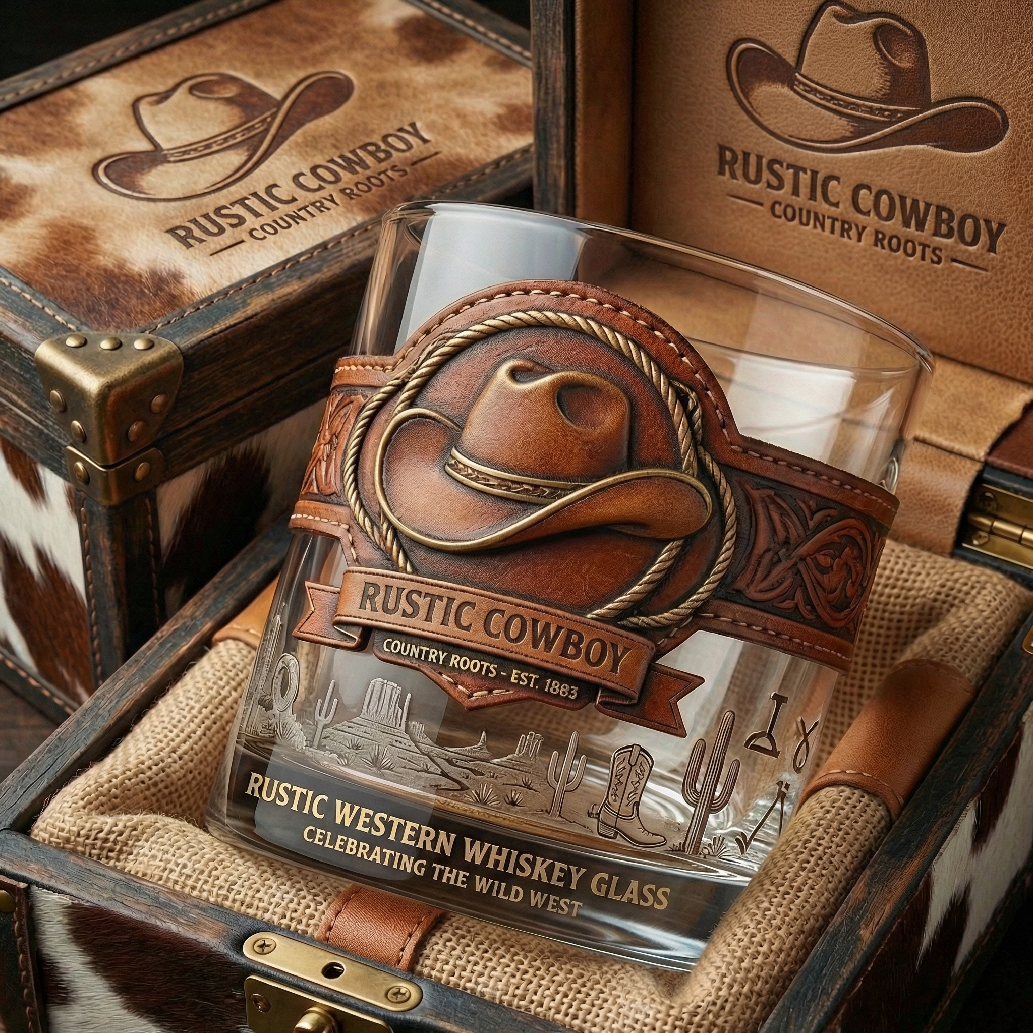 Western Spirit Heritage Collector Glass